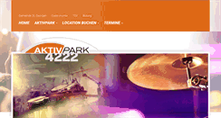 Desktop Screenshot of aktivpark4222.at